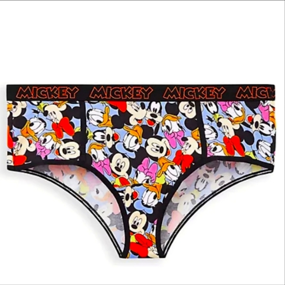 Torrid Disney Mickey Mouse Friends Cheeky Panty Panties, Size 1X,New